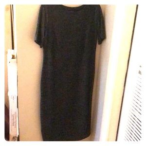 Sparkly gray party dress